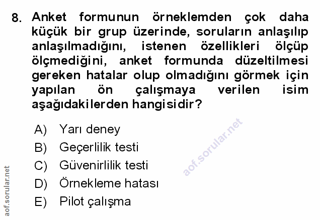 Soru 8