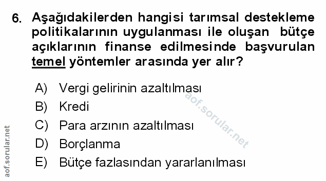Soru 6