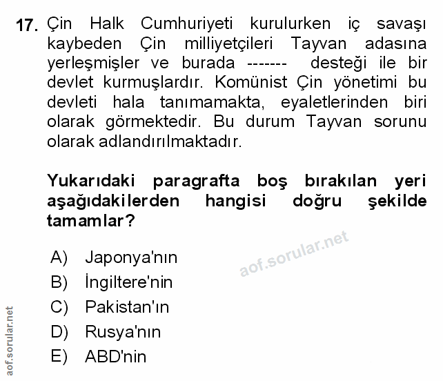 Soru 17