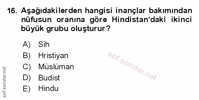 Soru 16