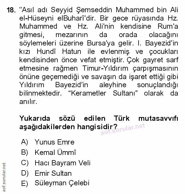 Soru 18