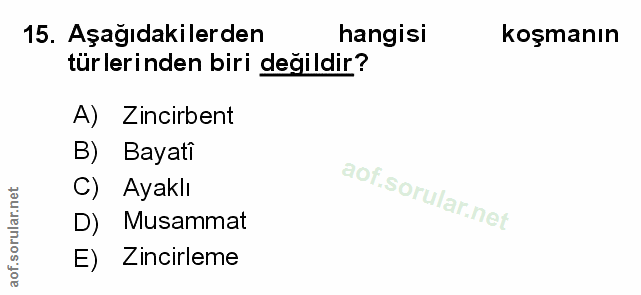 Soru 15