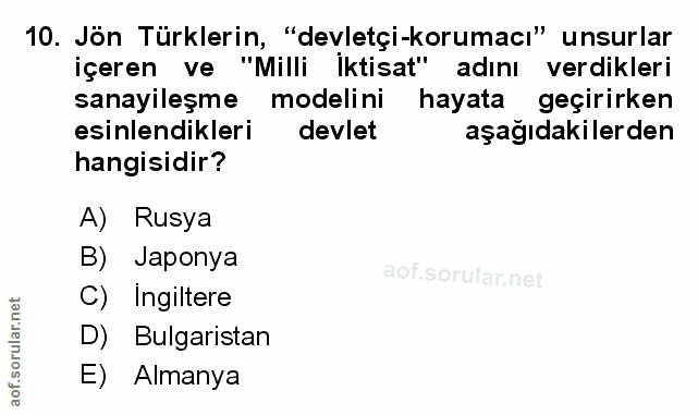 Soru 10
