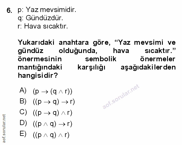 Soru 6