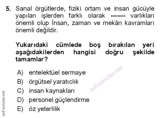 Soru 5