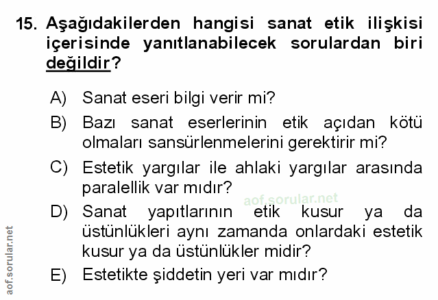 Soru 15