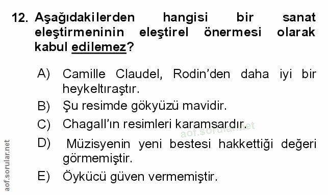 Soru 12