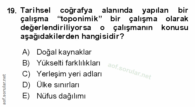 Soru 19