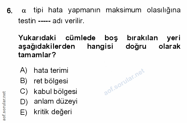 Soru 6