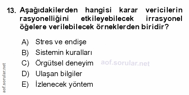 Soru 13