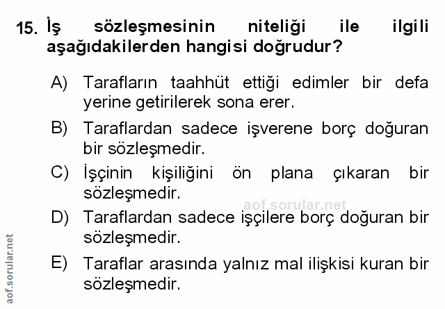 Soru 15
