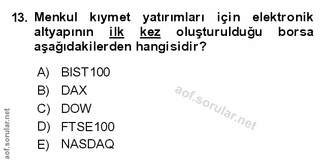 Soru 13