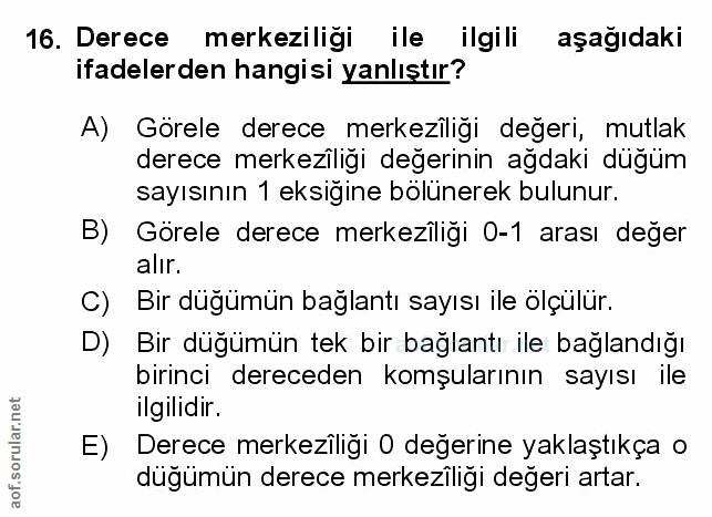Soru 16