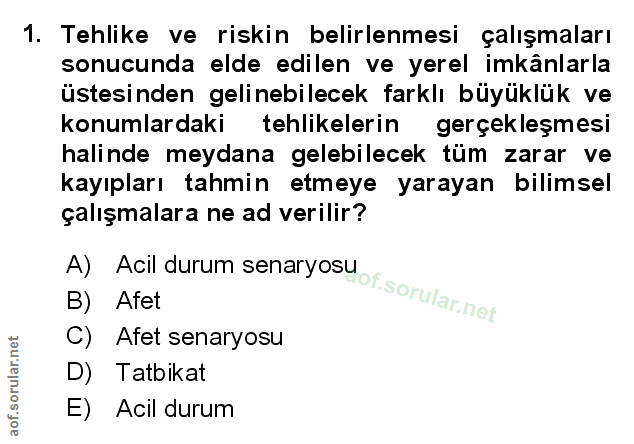 Soru 1