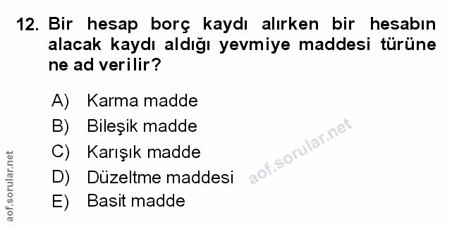 Soru 12