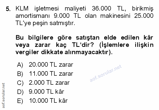Soru 5