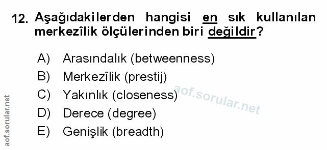 Soru 12