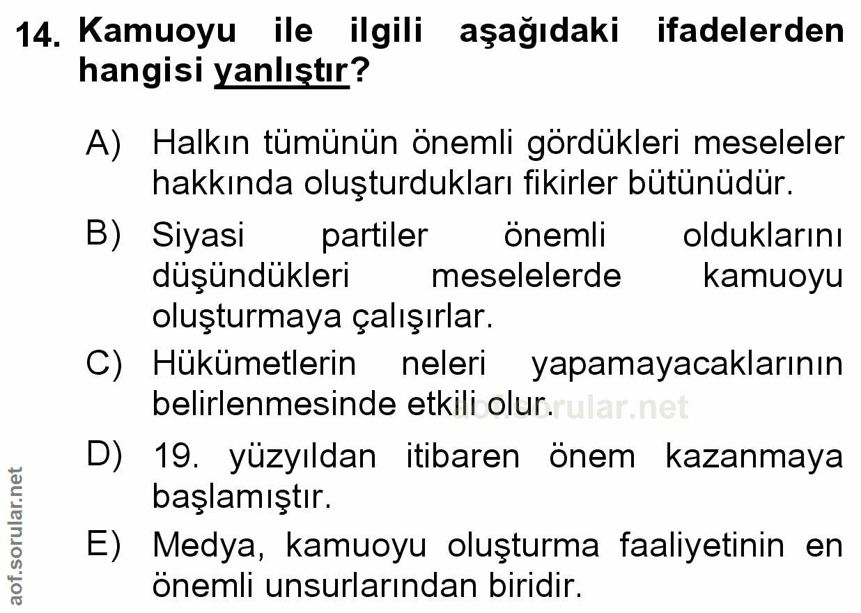 Soru 14