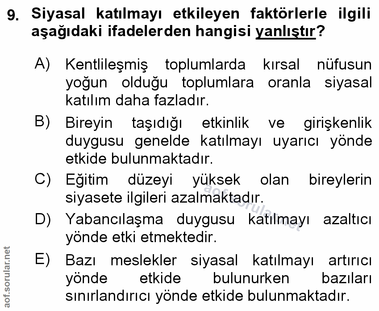 Soru 9