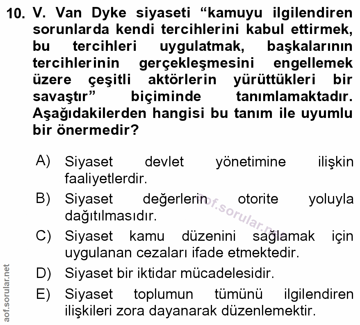 Soru 10