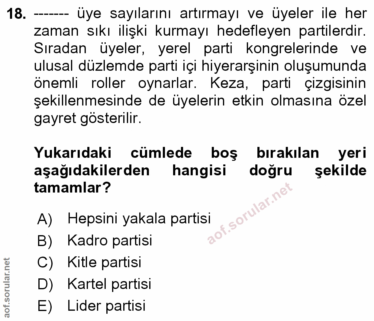Soru 18
