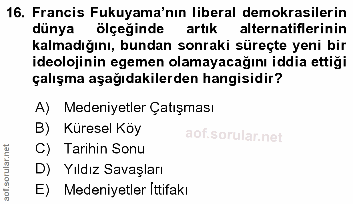 Soru 16