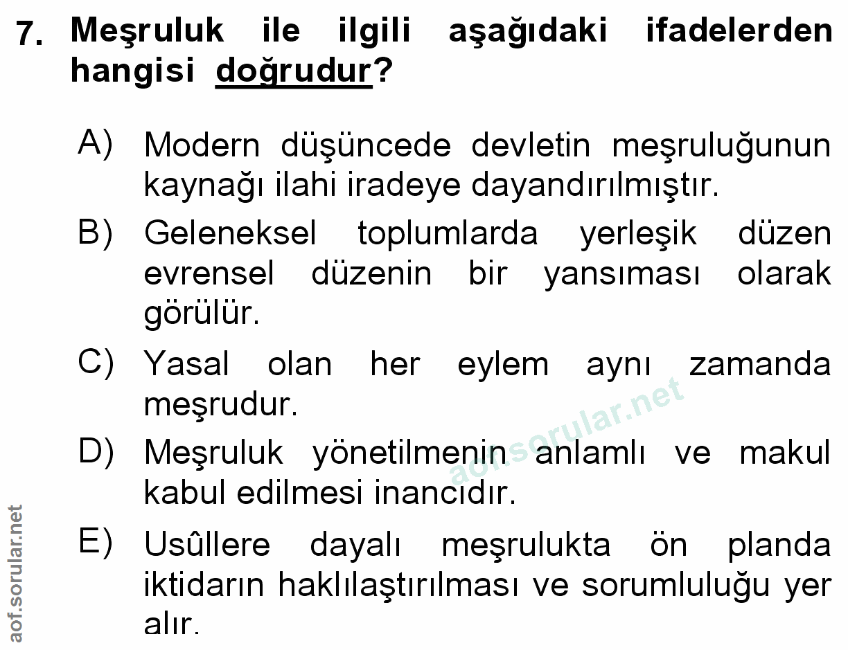 Soru 7