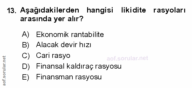 Soru 13