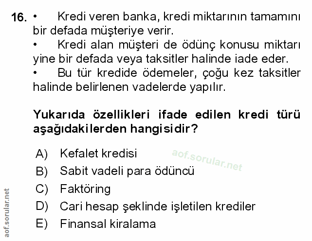 Soru 16