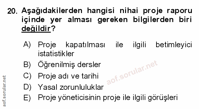 Soru 20