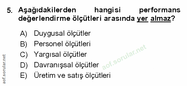 Soru 5