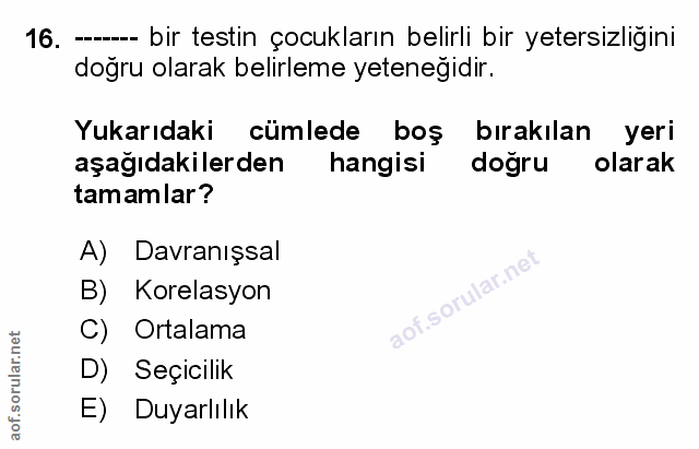 Soru 16