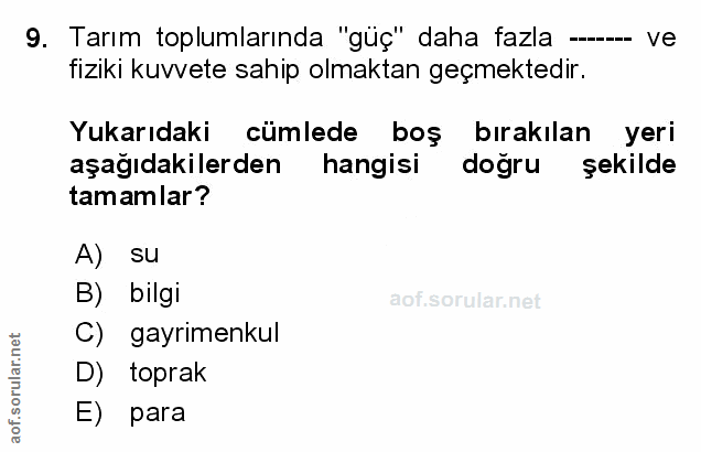 Soru 9
