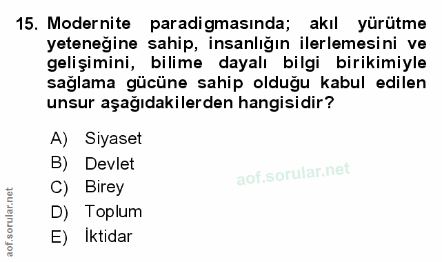 Soru 15