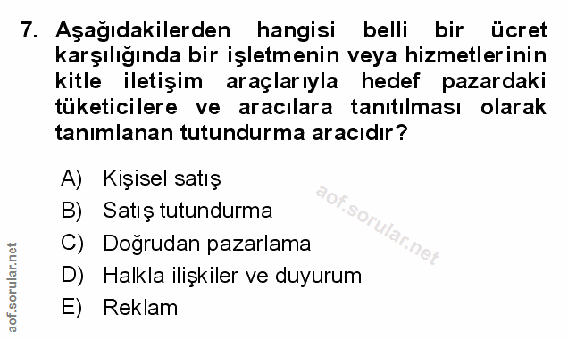 Soru 7