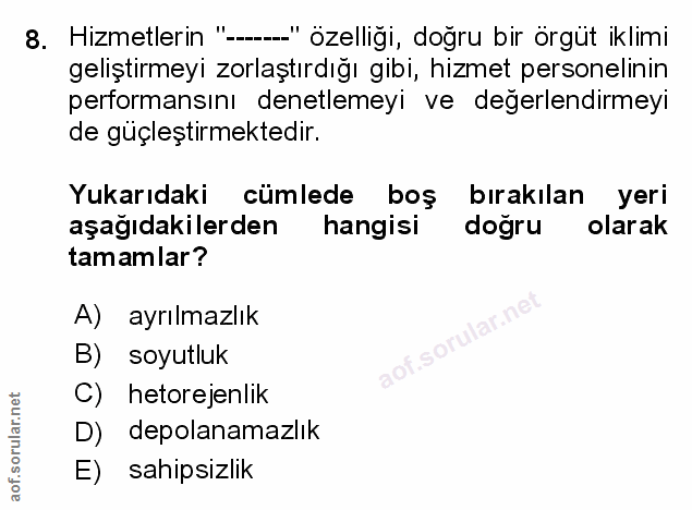 Soru 8