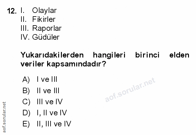 Soru 12