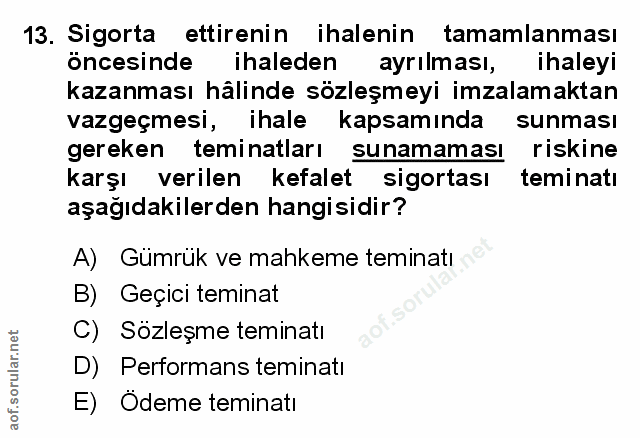 Soru 13