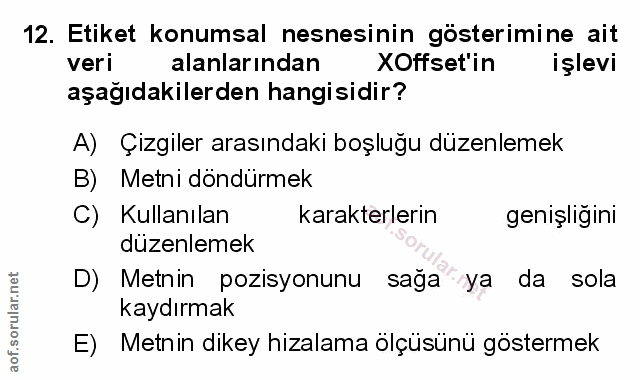 Soru 12
