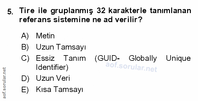 Soru 5