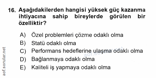 Soru 16