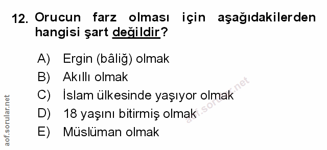 Soru 12