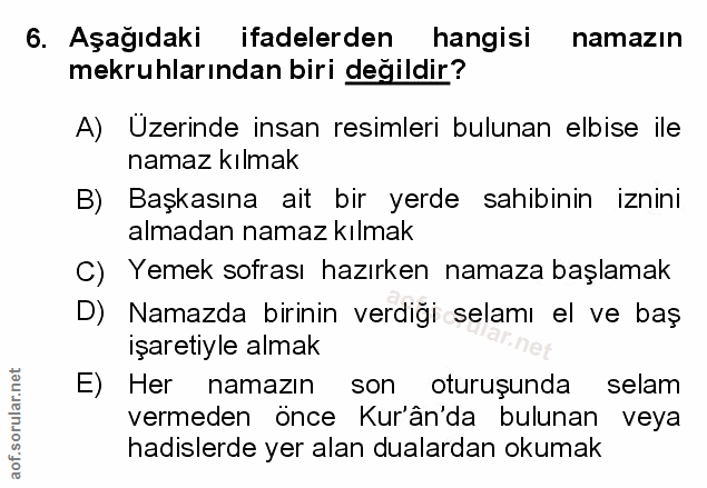 Soru 6