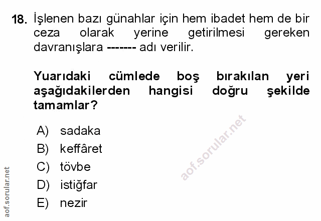 Soru 18