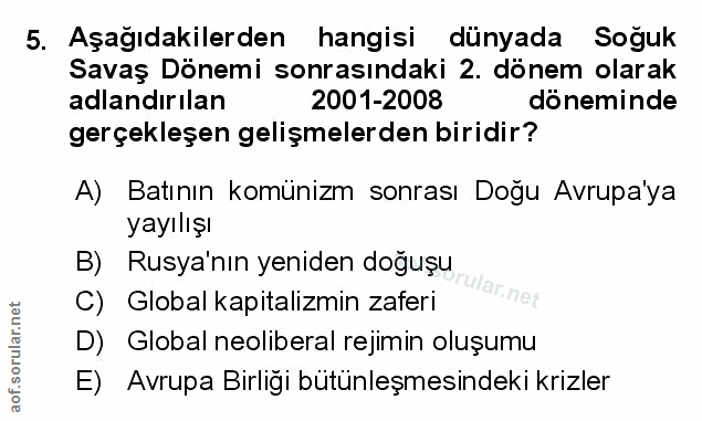 Soru 5