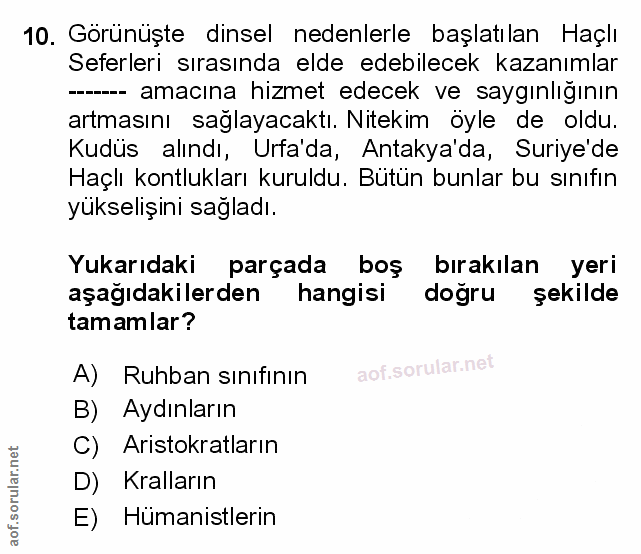 Soru 10