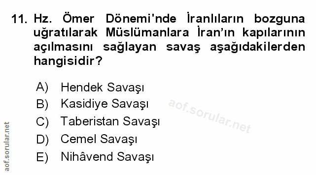 Soru 11