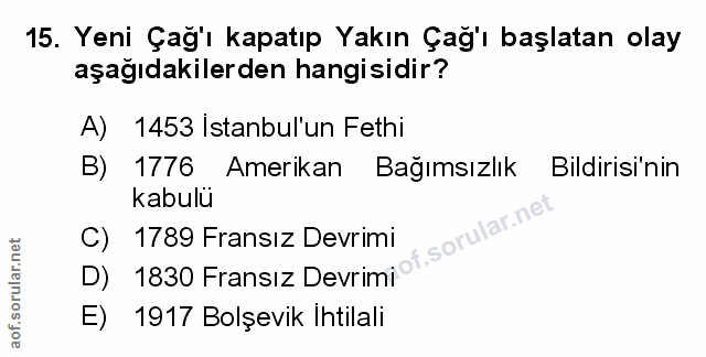 Soru 15