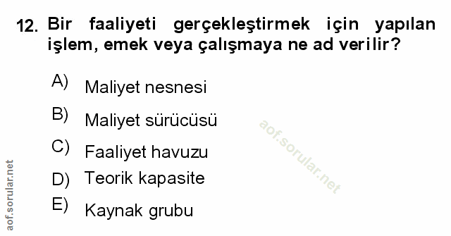 Soru 12