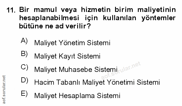 Soru 11